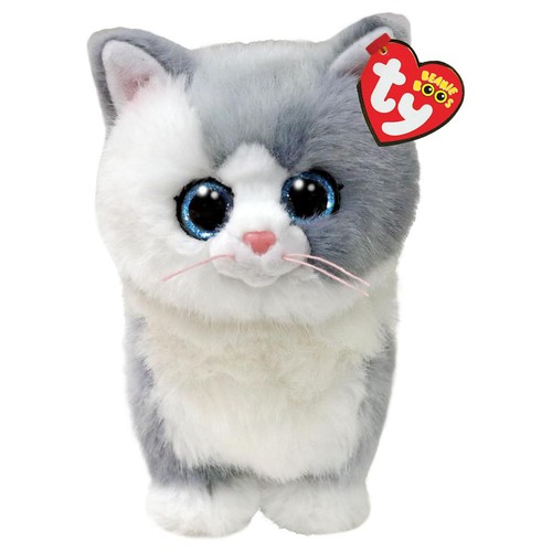 Furley grey white - white, cat
