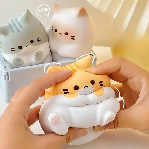 Fidget toy slow rebound cat - slow,