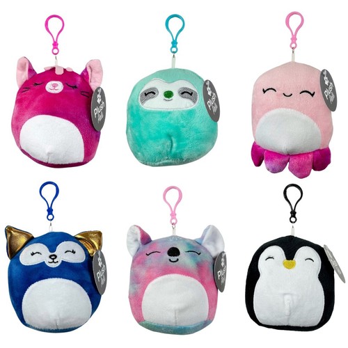 Cute animal bag - clip, plush