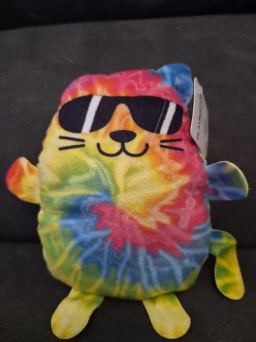 Crazy cat plush toy - crazy, stuffed