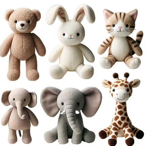 Soft plush teddy - teddy, bear