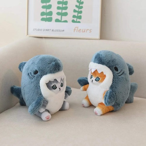 Kawaii shark cat - shark, plush