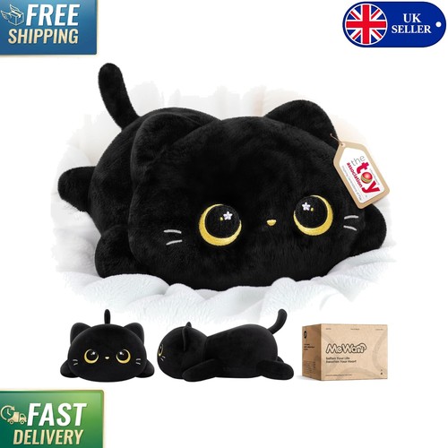 Kawaii black cat - black,