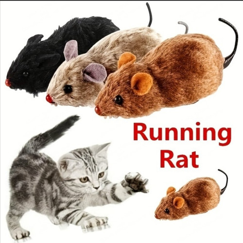 1pc funny lifelike plush mouse - lifelike,